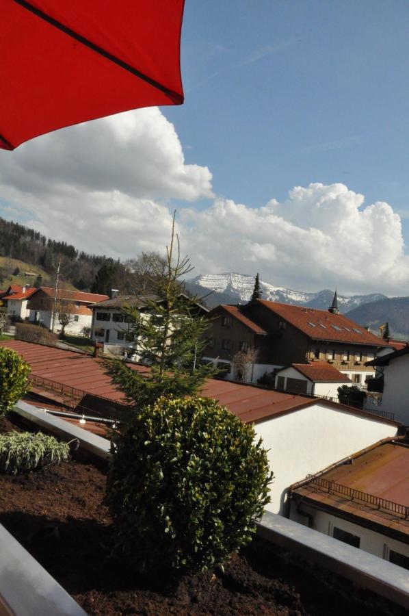 Almi - Alpenglueck Traumhafte Whg.M.20Qm Dachterr. Apartment โอเบอร์สเทาเฟิน ภายนอก รูปภาพ