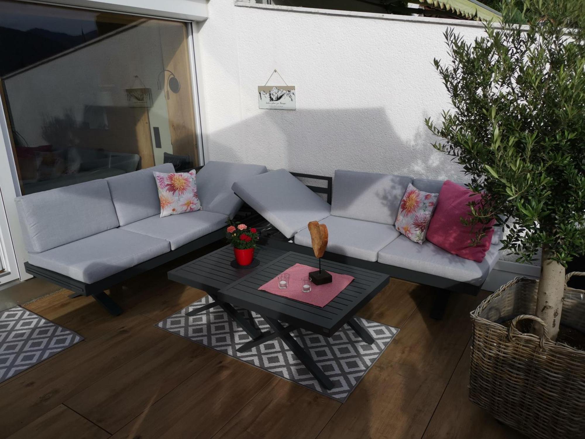 Almi - Alpenglueck Traumhafte Whg.M.20Qm Dachterr. Apartment โอเบอร์สเทาเฟิน ภายนอก รูปภาพ
